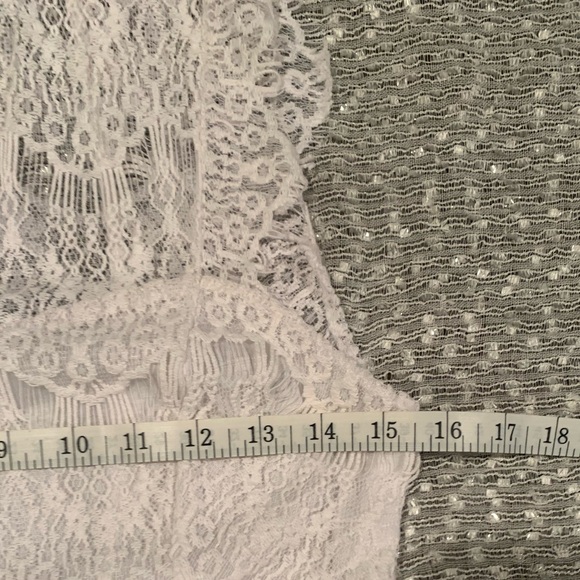 FREE PEOPLE Intimately White Lace Daydream Slip Dress Open Back NWT - Medium - Picture 12 of 13